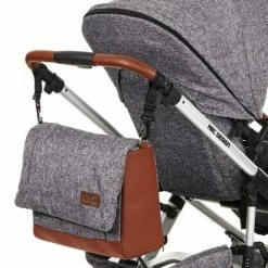 Best deal ⌛ ABC Design Universal attachment for diaper bags - Black 🎉 -Baby Changing Sales abc design universal befestigung fur wickeltaschen black 12000401000 d3