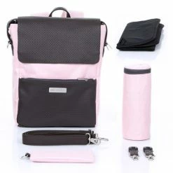 Budget 🔔 ABC Design Wickel-Rucksack City mit Deckelfach - inkl. Wickelauflage und Zubehör - Rose 👍 -Baby Changing Sales abc design wickel rucksack city mit deckelfach inkl wickelauflage und zubehor rose 12000221905 d4