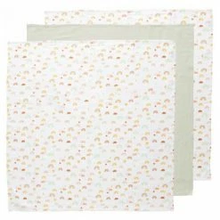 Budget 🛒 Bébé-jou Mullwindel 3er Pack Musselin 70 x 70 cm - Rainbow Sky 😀