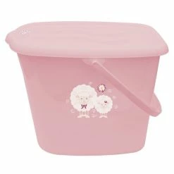 Outlet ✨ Bieco Windeleimer - Schäfchen - Altrosa ✨