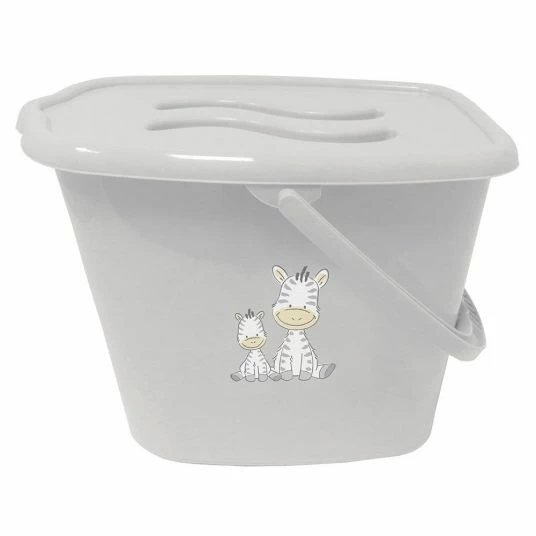 Brand new 😉 Bieco Diaper bucket - Zebra 👍 3 Brand new 😉 Bieco Diaper bucket - Zebra 👍