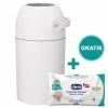 Coupon 🎁 Chicco Windeleimer Odour Off - für herkömmliche Müllbeutel + Gratis Feuchttücher 60er Pack - White 💯 -Baby Changing Sales chicco windeleimer odour off fur herkommliche mullbeutel gratis feuchttucher 60er pack white set 228 d0
