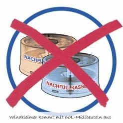 Promo 😍 Diaper Champ Nappy Bucket Regular - Silver 🧨 -Baby Changing Sales diaper champ windeleimer regular silber 0400277 d5