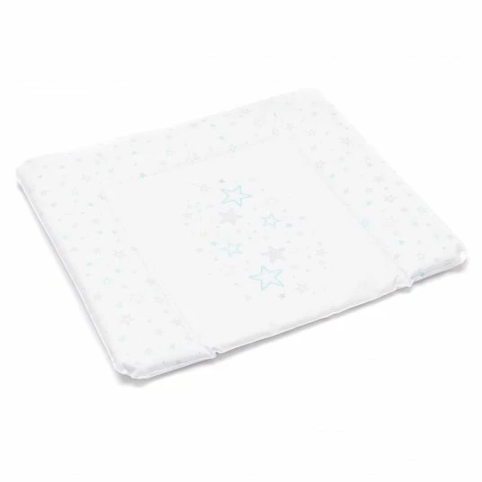 Cheapest ✨ Fillikid Wickelauflage Softy 75 x 85 cm - Blue Stars - Weiß - Collection 2022 🔥 3 Cheapest ✨ Fillikid Wickelauflage Softy 75 x 85 cm - Blue Stars - Weiß - Collection 2022 🔥