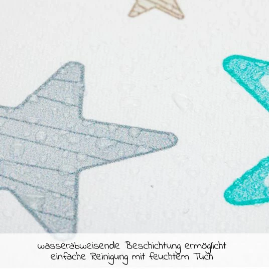 Cheapest ✨ Fillikid Wickelauflage Softy 75 x 85 cm - Blue Stars - Weiß - Collection 2022 🔥 6 Cheapest ✨ Fillikid Wickelauflage Softy 75 x 85 cm - Blue Stars - Weiß - Collection 2022 🔥 - Image 4