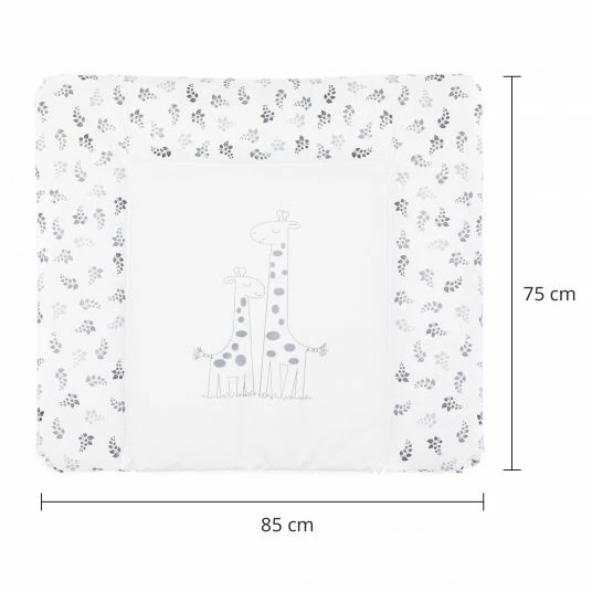 Best Pirce 😉 Fillikid Wickelauflage Softy 75 x 85 cm - Giraffe - Weiß - Collection 2022 ❤️ 7 Best Pirce 😉 Fillikid Wickelauflage Softy 75 x 85 cm - Giraffe - Weiß - Collection 2022 ❤️ - Image 5