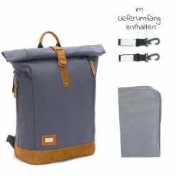 Discount π Fillikid Wickerucksack Rolltop Canvas inkl. Wickelunterlage - Grau π 9 Discount π Fillikid Wickerucksack Rolltop Canvas inkl. Wickelunterlage - Grau π -Baby Changing Sales fillikid wickelrucksack rolltop canvas inkl wickelunterlage grau kp6300 41 d2