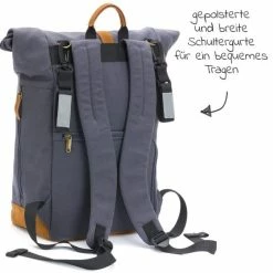 Discount π Fillikid Wickerucksack Rolltop Canvas inkl. Wickelunterlage - Grau π 10 Discount π Fillikid Wickerucksack Rolltop Canvas inkl. Wickelunterlage - Grau π -Baby Changing Sales fillikid wickelrucksack rolltop canvas inkl wickelunterlage grau kp6300 41 d3