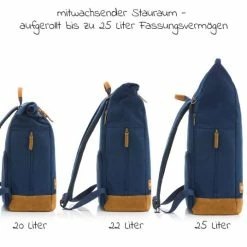 Baby Changing Sales -Baby Changing Sales fillikid wickelrucksack rolltop canvas inkl wickelunterlage navy kp6300 01 d1
