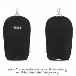 New 💯 Fillikid Wickeltasche Palma mit Wickelunterlage und Thermotasche - Schwarz - Collection 2022 🔥 -Baby Changing Sales fillikid wickeltasche palma mit wickelunterlage und thermotasche schwarz 6410 06 d4