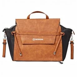 Flash Sale đ Gesslein 2 in 1 Wickelrucksack & Wickeltasche N°4 mit Wickelunterlage, Innentasche & Isolierbehälter - Cognac - Collection 2022 đ