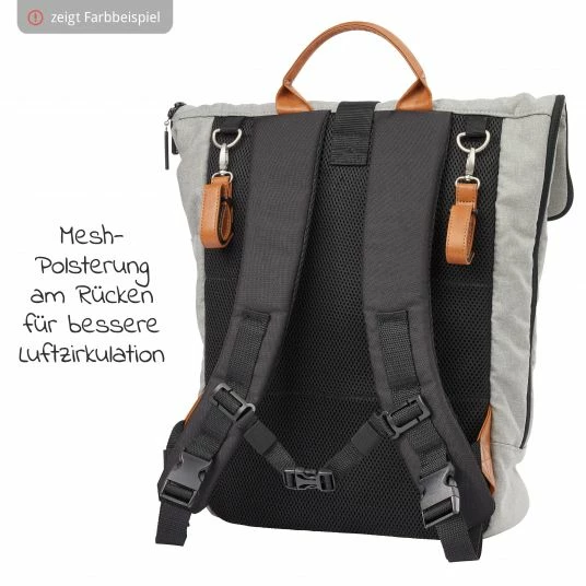 Best Sale 👍 Gesslein 2 in 1 Wickelrucksack & Wickeltasche N°6 mit Wickelunterlage und vielen Fächern - Marine - Collection 2022 🛒 8 Best Sale 👍 Gesslein 2 in 1 Wickelrucksack & Wickeltasche N°6 mit Wickelunterlage und vielen Fächern - Marine - Collection 2022 🛒 - Image 6