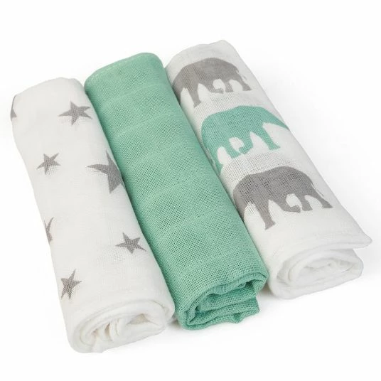 Wholesale ✔️ Grünspecht Pflegetuch 6er Pack 30 x 30 cm - Grün ✔️ 3 Wholesale ✔️ Grünspecht Pflegetuch 6er Pack 30 x 30 cm - Grün ✔️