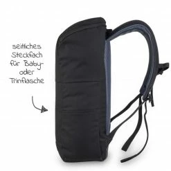 New 😍 Hauck Wickelrucksack Deuter Pack N Walk - Black ⭐ -Baby Changing Sales hauck wickelrucksack deuter pack n walk black 524176 d5