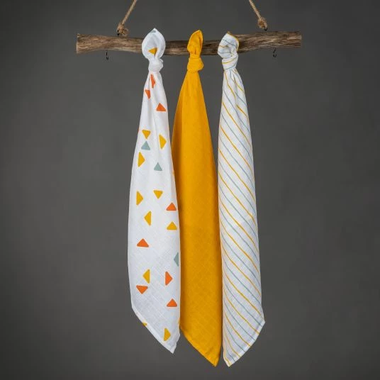 Budget π₯ LaLoona Mullwindeln 3er Pack - Gelb π 7 Budget π₯ LaLoona Mullwindeln 3er Pack - Gelb π - Image 5