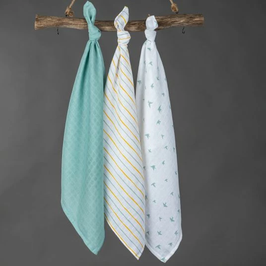 Budget β LaLoona Mullwindeln 3er Pack - Blau π₯° 6 Budget β LaLoona Mullwindeln 3er Pack - Blau π₯° - Image 4