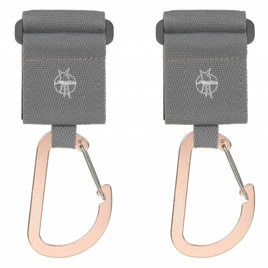 Top 10 🧨 Lässig Befestigungsriemen 2er Pack Stroller Hooks für Wickeltasche - Grey 🛒 3 Top 10 🧨 Lässig Befestigungsriemen 2er Pack Stroller Hooks für Wickeltasche - Grey 🛒