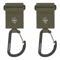 Flash Sale ⨠Lässig Befestigungsriemen 2er Pack Stroller Hooks fĂźr Wickeltasche - Olive đĽ