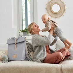 Coupon 🌟 Lässig Wickelrucksack Green Label Rolltop 🎒 Backpack - Grey ⌛ -Baby Changing Sales lassig wickelrucksack green label rolltop backpack grey 1103025200 d4
