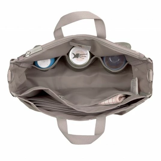 Deals 🎁 Lässig Wickeltasche / Kinderwagentasche Multitalent Organizer - Blocks Taupe 😍 4 Deals 🎁 Lässig Wickeltasche / Kinderwagentasche Multitalent Organizer - Blocks Taupe 😍 - Image 2