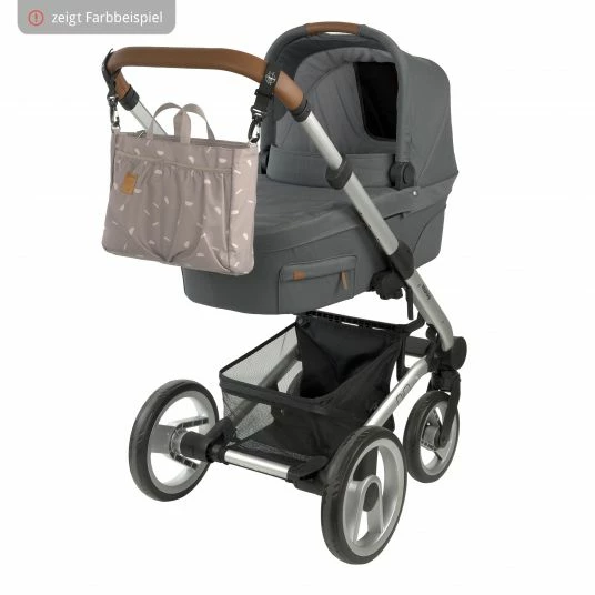 Coupon 😉 Lässig Wickeltasche / Kinderwagentasche Multitalent Organizer - Soft Stripes Rose 🎉 6 Coupon 😉 Lässig Wickeltasche / Kinderwagentasche Multitalent Organizer - Soft Stripes Rose 🎉 - Image 4