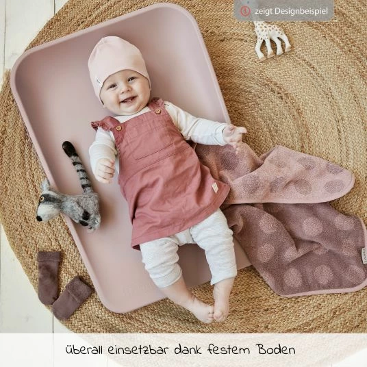 Promo π Leander Wickelauflage & Wickelkissen Matty rutschfest, abwaschbar, hygienisch mit hohen Seiten 50 x 70 cm - Wood Rose - Collection 2022 π 8 Promo π Leander Wickelauflage & Wickelkissen Matty rutschfest, abwaschbar, hygienisch mit hohen Seiten 50 x 70 cm - Wood Rose - Collection 2022 π - Image 6