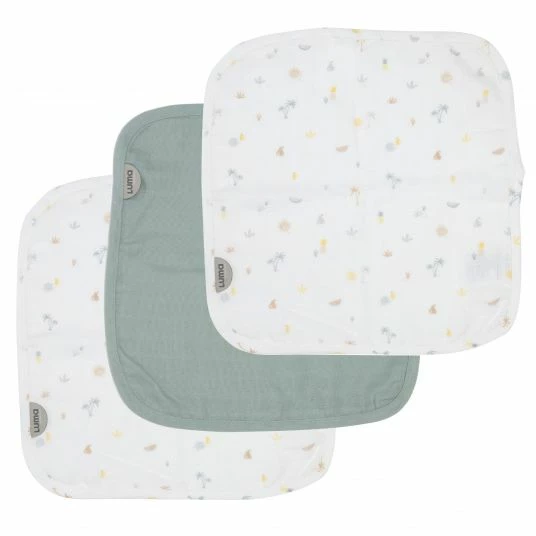 Best Sale 🤩 LUMA babycare Pflegetuch 3er Set Musselin 32 x 32 cm - Tropical Island ⭐ 3 Best Sale 🤩 LUMA babycare Pflegetuch 3er Set Musselin 32 x 32 cm - Tropical Island ⭐
