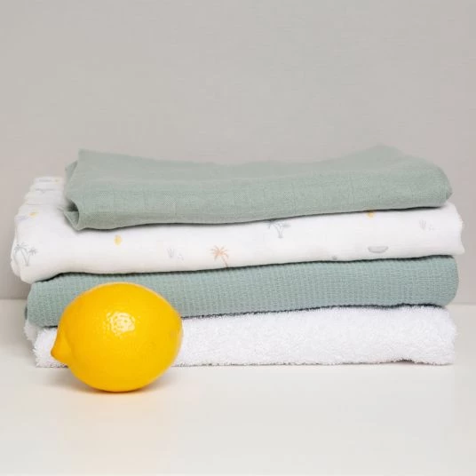 Best Sale 🤩 LUMA babycare Pflegetuch 3er Set Musselin 32 x 32 cm - Tropical Island ⭐ 6 Best Sale 🤩 LUMA babycare Pflegetuch 3er Set Musselin 32 x 32 cm - Tropical Island ⭐ - Image 4