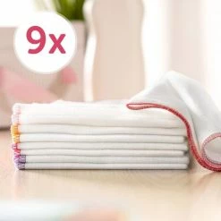 Deals 💯 Makian Molton Flanell Baby Waschlappen 9er Pack 30 x 30 cm - Rosa Pink 😀 -Baby Changing Sales makian molton flanell baby waschlappen 9er pack 30 x 30 cm rosa pink kmz 9 d3