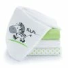 Best deal 💯 Makian Molton cloth pack of 4 - Zebra White Green 👏 -Baby Changing Sales makian moltontuch 4er pack zebra weiss grun 020714mpsz4 d0