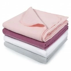 Brand new π Makian Moltontuch / Moltonwindel 4er Pack 80 x 80 cm - Orchidee / Puder π