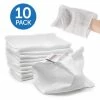 Discount 🔔 Makian Gauze Washing Glove Pack of 10 - White 😉 -Baby Changing Sales makian mull waschhandschuh 10er pack weiss rh 10 d0