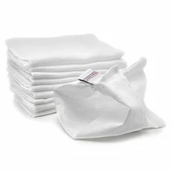 Discount 🔔 Makian Gauze Washing Glove Pack of 10 - White 😉 -Baby Changing Sales makian mull waschhandschuh 10er pack weiss rh 10 d2
