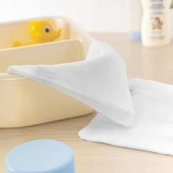 Discount 🔔 Makian Gauze Washing Glove Pack of 10 - White 😉 -Baby Changing Sales makian mull waschhandschuh 10er pack weiss rh 10 d4