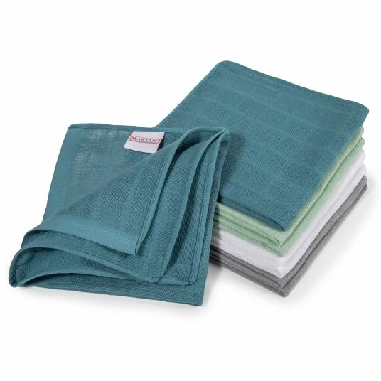 Outlet π₯° Makian Mull-Waschlappen / Pflegetuch 8er Pack 30 x 30 cm - Patina / Mint π 3 Outlet π₯° Makian Mull-Waschlappen / Pflegetuch 8er Pack 30 x 30 cm - Patina / Mint π