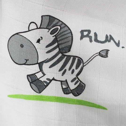 New π Makian Diaper 4er Pack - Zebra White Green π 4 New π Makian Diaper 4er Pack - Zebra White Green π - Image 2