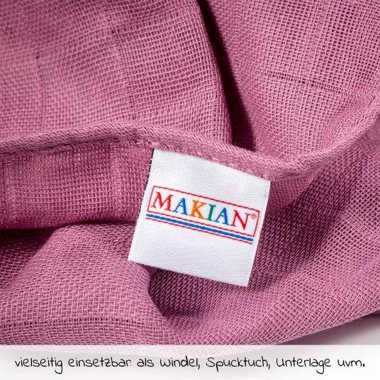Deals π Makian Mullwindel / Mulltuch 8er Pack 80 x 80 cm - Orchidee / Puder π₯ 7 Deals π Makian Mullwindel / Mulltuch 8er Pack 80 x 80 cm - Orchidee / Puder π₯ - Image 5