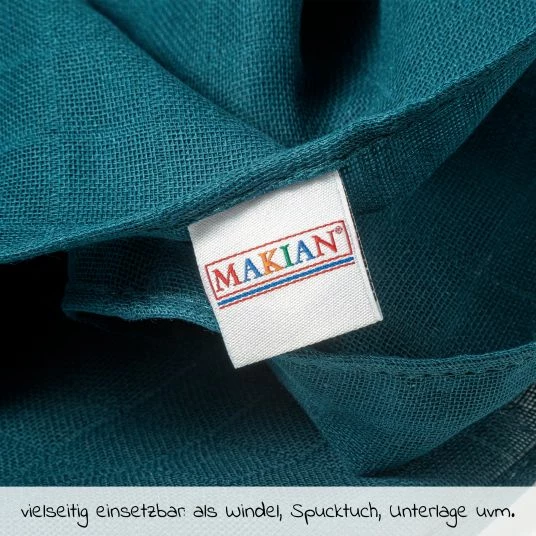 Cheap π Makian Mullwindel / Mulltuch 8er Pack 80 x 80 cm - Patina / Mint π 7 Cheap π Makian Mullwindel / Mulltuch 8er Pack 80 x 80 cm - Patina / Mint π - Image 5