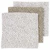 Buy 🧨 Meyco Mullwindel / Mulltuch / Pucktuch - Swaddle - 3er Pack 70 x 70 cm - Cheetah - Taupe 🎁