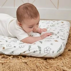 Deals 🛒 Meyco Wickelauflagenbezug 75 x 85 cm - Floral ⌛ -Baby Changing Sales meyco wickelauflagenbezug 75 x 85 cm floral 525275 d2