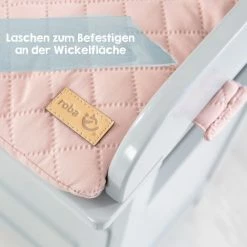 Coupon 🌟 Roba Wickelauflage mit Haltegurt 75 x 85 cm - Roba Style Lily - Rosa Mauve ⌛ -Baby Changing Sales roba wickelauflage mit haltegurt 75 x 85 cm roba style lily rosa mauve 308020 v229 d5