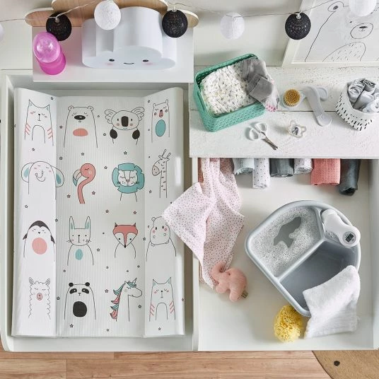 Budget π Rotho Babydesign Wickelmulde Folie 2-Keil - Happy Faces π 4 Budget π Rotho Babydesign Wickelmulde Folie 2-Keil - Happy Faces π - Image 2