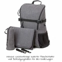 Cheap π TFK Wickelrucksack inkl. Wickelunterlage & Flaschenhalter - Grau - Collection 2022 π 10 Cheap π TFK Wickelrucksack inkl. Wickelunterlage & Flaschenhalter - Grau - Collection 2022 π -Baby Changing Sales tfk wickelrucksack inkl wickelunterlage flaschenhalter grau t 030 315 d2