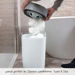 Budget ❤️ Tommee Tippee Nachfüllkassette für Windeleimer Twist and Click Advanced - 12er Pack - Greenfilm™ 🧨 -Baby Changing Sales tommee tippee nachfullkassette fur windeleimer twist and click advanced 12er pack greenfilm 85201003 d2