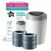 Coupon 🎁 Tommee Tippee Windeleimer Simplee Sangenic inkl. 6 Nachfüllkassetten - Greenfilm™ - Weiß Grau ⭐ -Baby Changing Sales tommee tippee windeleimer simplee sangenic inkl 6 nachfullkassetten greenfilm weiss grau 87002003 d0 1
