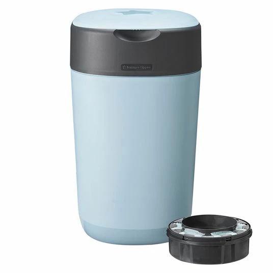 Best deal 🧨 Tommee Tippee Windeleimer Twist and Click Sangenic inkl. 1 Nachfüllkassette - Greenfilm™ - Blau 😀 3 Best deal 🧨 Tommee Tippee Windeleimer Twist and Click Sangenic inkl. 1 Nachfüllkassette - Greenfilm™ - Blau 😀