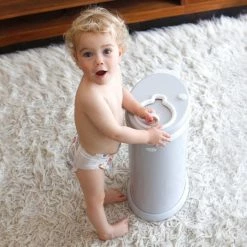 Deals 😍 Ubbi Diaper bucket - Grey 😍 8 Deals 😍 Ubbi Diaper bucket - Grey 😍 -Baby Changing Sales ubbi windeleimer grau 10006 d2