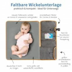 Baby Changing Sales -Baby Changing Sales zamboo wickel kit fur unterwegs melange grau 51026 75397 d1